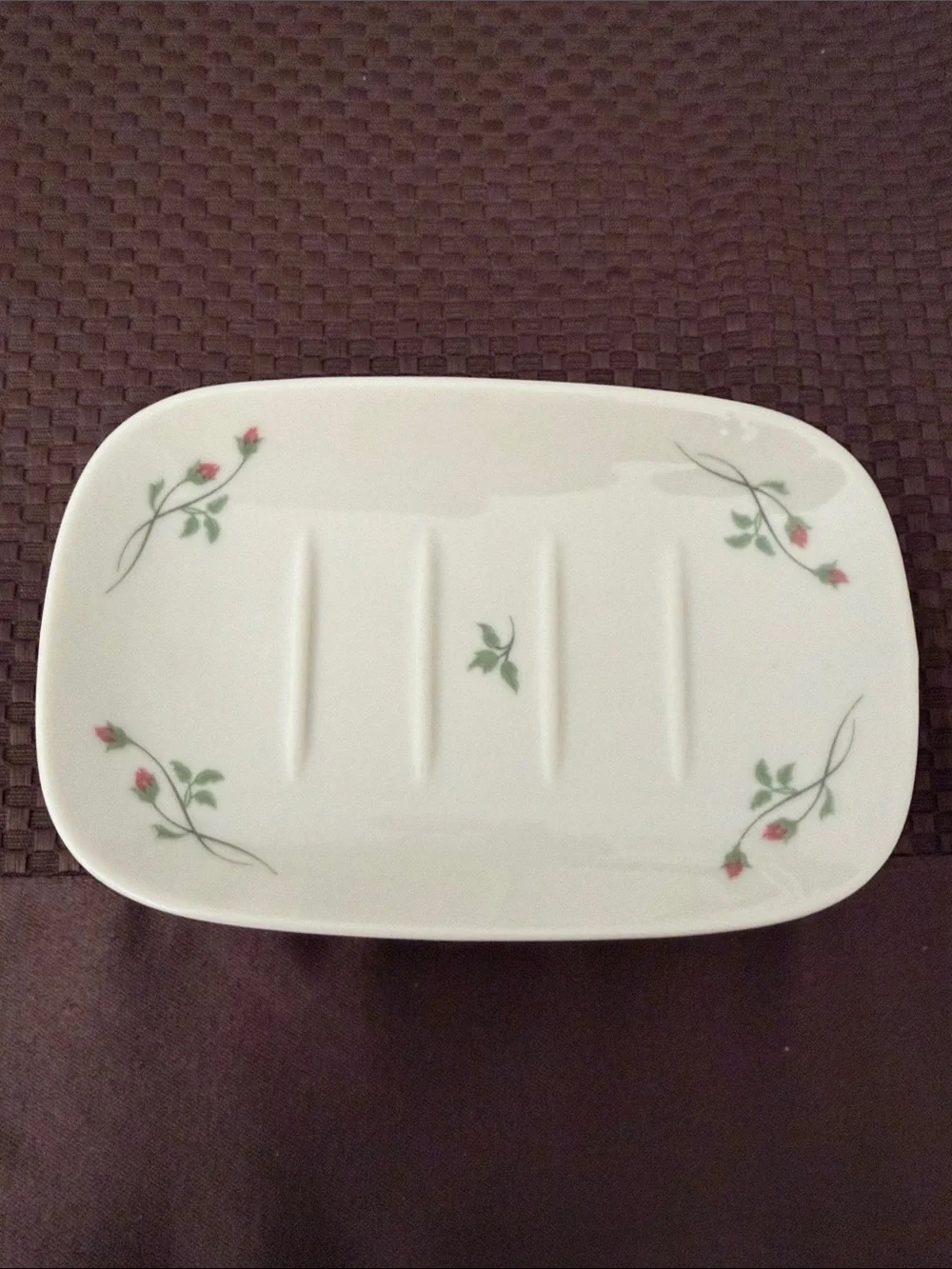 Lenox Rose Manor Ceramic Soap Dish